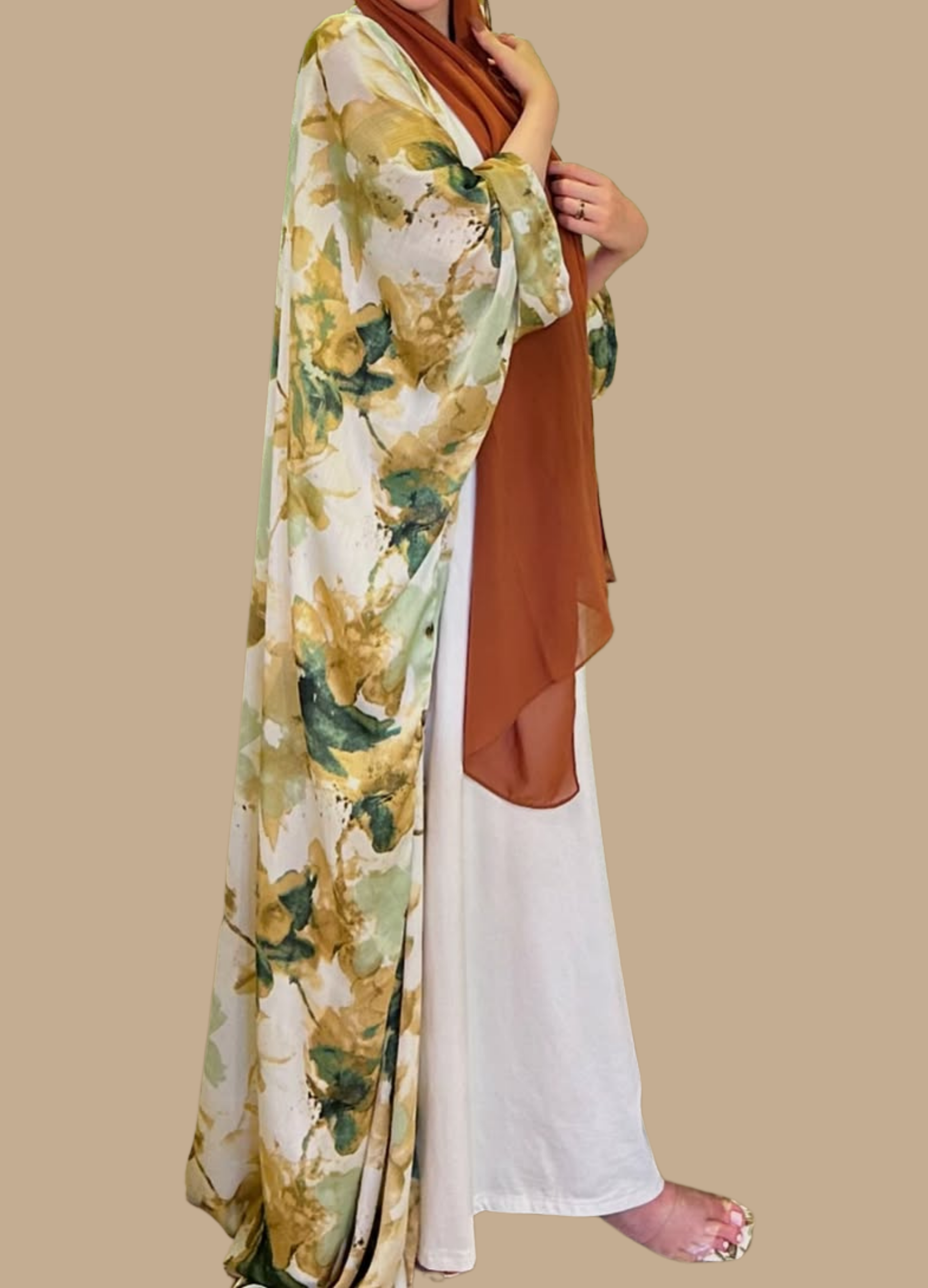 Tropical Breeze Colorful Abaya