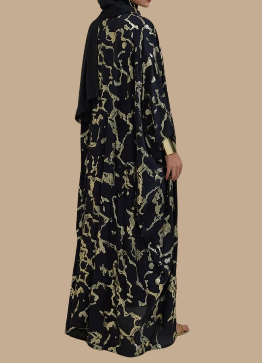 Eternal Gold Luxury Abaya