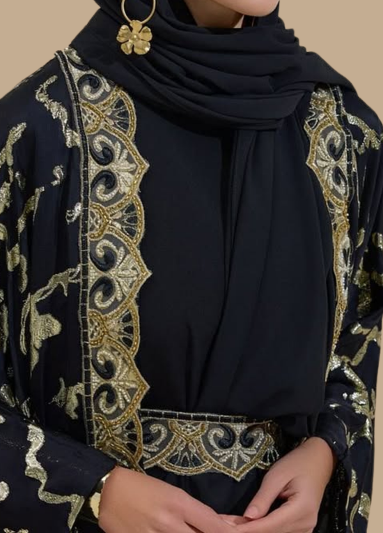 Eternal Gold Luxury Abaya