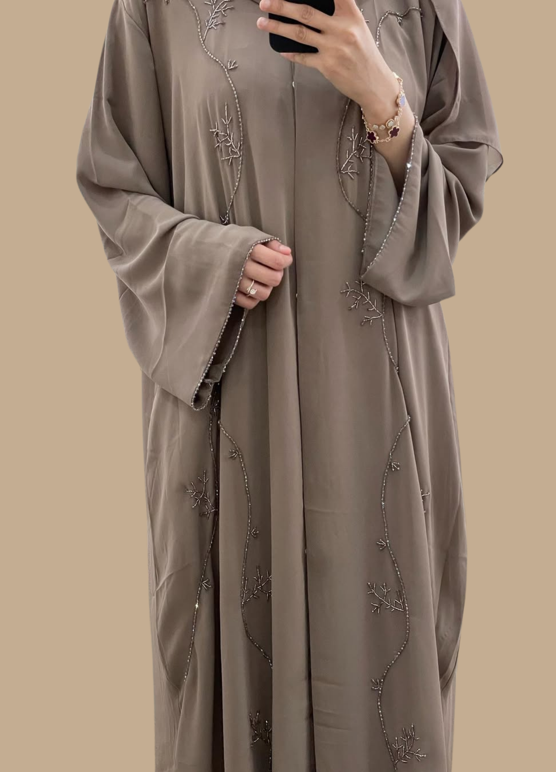 Opal Luxe Embroidered Abaya