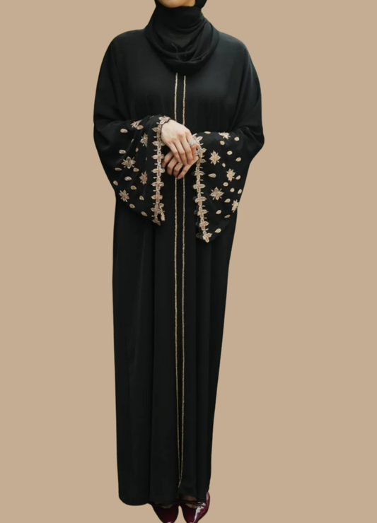 Ebony Heritage Sleeve Abaya