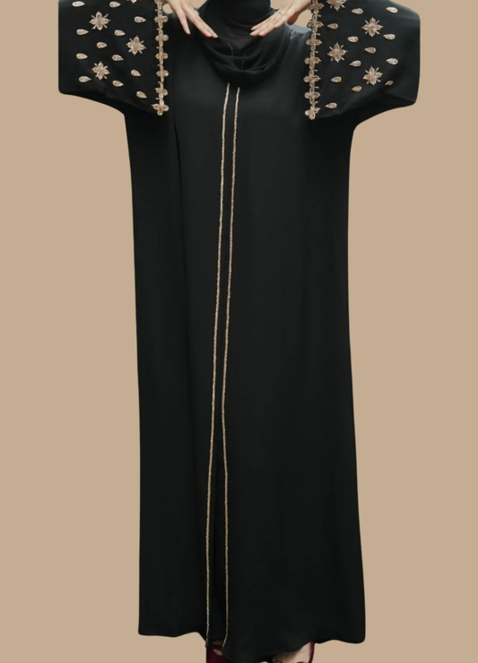 Ebony Heritage Sleeve Abaya