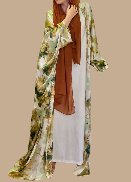 Tropical Breeze Colorful Abaya